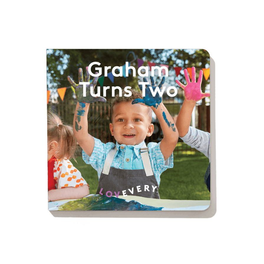 'Graham Turns Two' Board Book from The Companion Play Kit